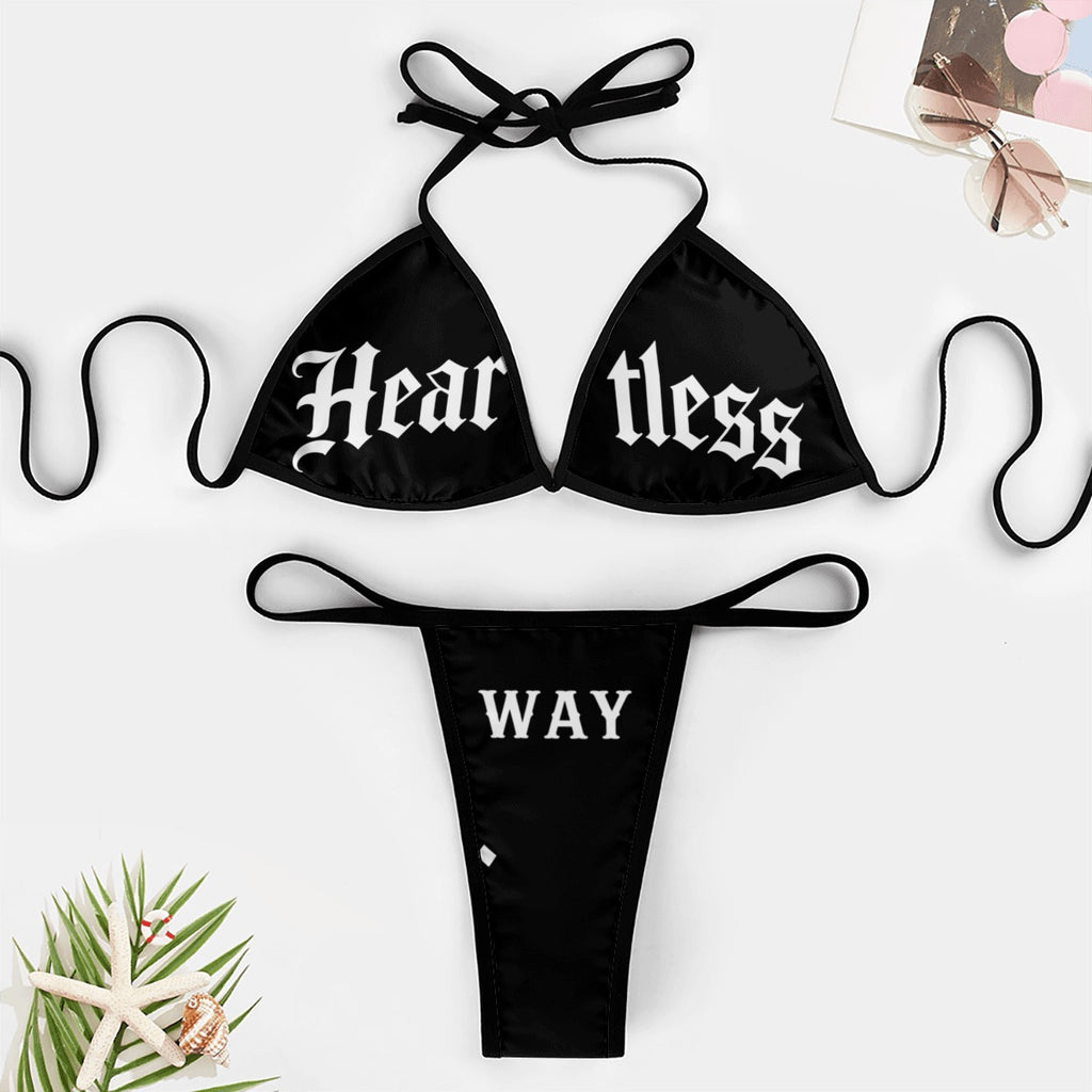 Premium explicit heartless Way thong bikini