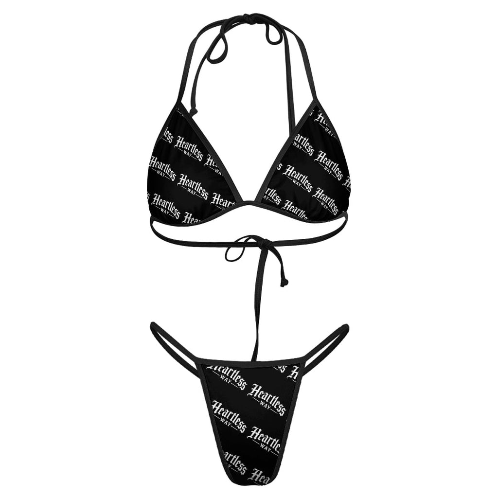 Premium explicit HWC all over print thong bikini