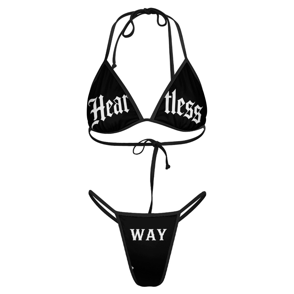 Premium explicit heartless Way thong bikini